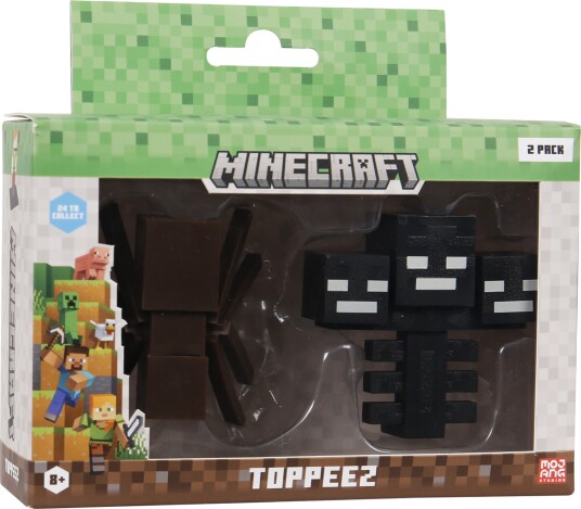 Minecraft 3D Figure 2-Pack Spider & Wither