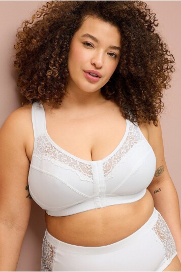 Ellos Plus Collection Myk BH Softbra Catalina Hvit