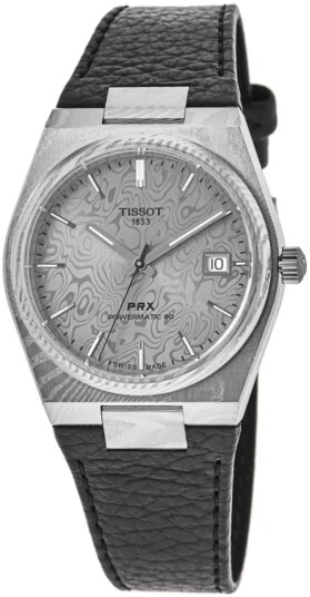 Tissot Herreklokke T137.807.96.081.00 Prx Damascus Steel Grå/Stål