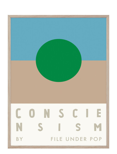If Walls Could Talk Consciensism No. 04 - Green - 30X40CM