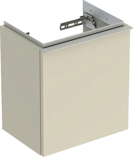 GEBERIT servantskap 370x279x415mm høyre 1 dør høykomprimert kryssfiner
