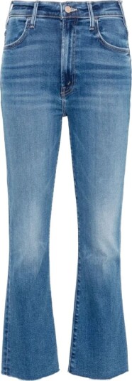 Mother Dame Jeans Blå W28,