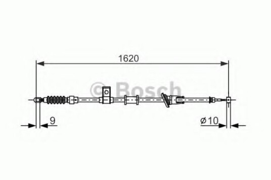 Bosch Tautrekk parkeringsbrems BOSCH 1 987 477 893