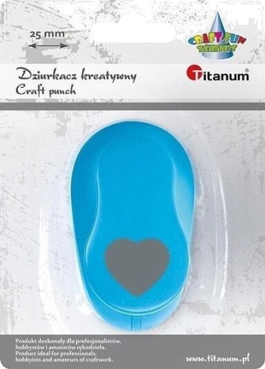 Titanium Titanum Hulltang Med Motiv 25 Mm Hjerte
