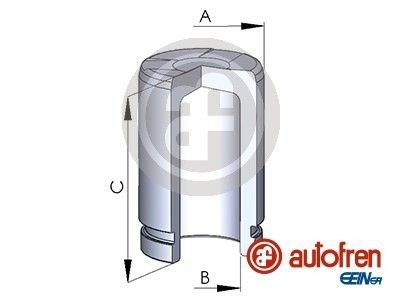 Autofren Seinsa Stempel bremsecaliper AUTOFREN SEINSA D025833
