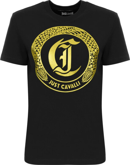 Just Cavalli Dame Topper Svart S,