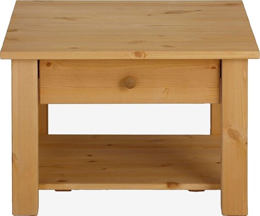 Loft24Salongbord med 1 skuffBrunSofabord