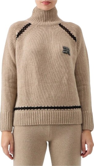 Ermanno Scervino Dame Strikkevarer Beige S,