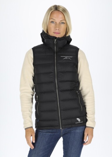 Swedemount Östersund Down Vest W Black 34 Vester Swedemount Östersund Down Vest W Black 34 Vester