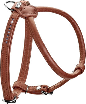 Hunter R&S Canadian UP Cowleather Sele 37-43 Cognac XS-S til Hund