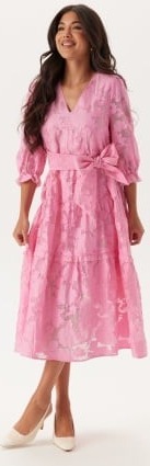 SELECTED FEMME Slfsadie 3/4 Midi Dress Rosebloom 38 SELECTED FEMME Slfsadie 3/4 Midi Dress Rosebloom 38