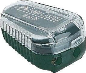 Faber-Castell Tk - Blyantspisser - 2 Hull Faber-Castell Tk - Blyantspisser - 2 Hull