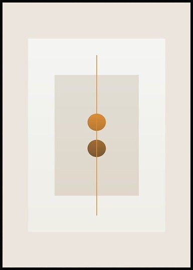 Dual Balance Harmony Plakat / 70x100cm