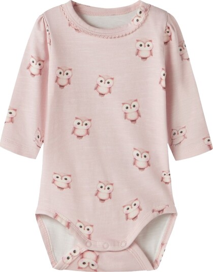 Name It Body I/e NbfNetie Lotus Name It 1½ år (86) Langermet Body Rosa