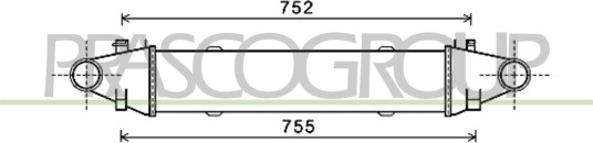 Intercooler PRASCO ME029N001