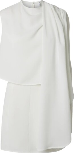 YAS Yasrosetta Short Cape Dress   D2D   White   42