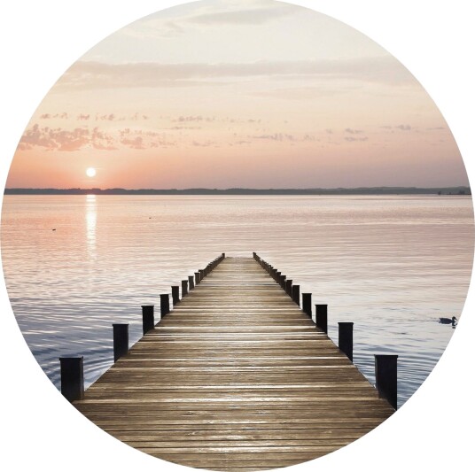 Bilde Round Harmony 70x70 cm