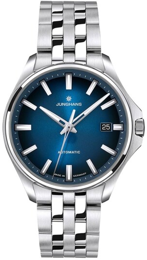 Junghans Dameklokke 27/4582.44 Meister S Automatic 36 Blå/Stål Ø36