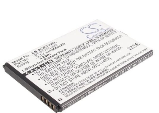 Acer Liquid Gallant Duo E330 batteri (1300 mAh 3.7 V) Acer Liquid Gallant Duo E330 batteri (1300 mAh 3.7 V)