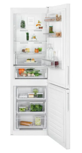 Electrolux 600 TwinTech® NoFrost Frittstående Hvit Kombiskap LNT6ME32W2 Electrolux 600 TwinTech® NoFrost Frittstående Hvit Kombiskap LNT6ME32W2