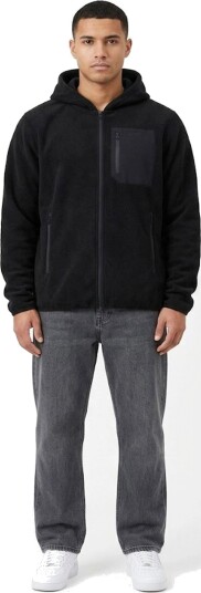 A QUESTION OF David Micro Fleece Hoodie   Black   L