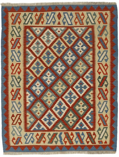 Håndknyttet. Opphav: Persia Kelim Teppe 155x200