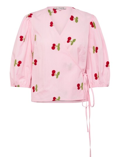 A View Rebekka Fruit Blouse Red 36