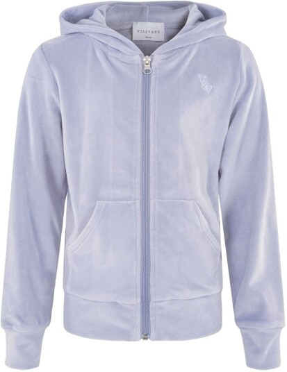Vilje & Ve Hermine velour jakke til barn Light blue (110) 110