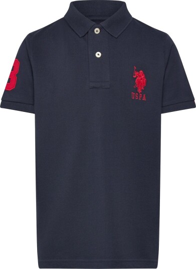 U.S. Polo Assn. Player 3 Pique Polo Navy 134 U.S. Polo Assn. Player 3 Pique Polo Navy 134