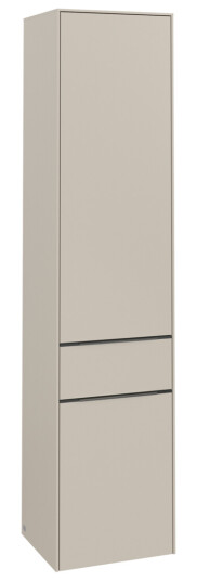 VILLEROY & BOCH SUBWAY 3.0 HØYSKAP 40X171 VENSTRE 2 DØRER & SKUFF CASHMERE GREY HÅNDTAK I MØBELETS FARGE VILLEROY & BOCH SUBWAY 3.0 HØYSKAP 40X171 VENSTRE 2 DØRER & SKUFF CASHMERE GREY HÅNDTAK I MØBELETS FARGE