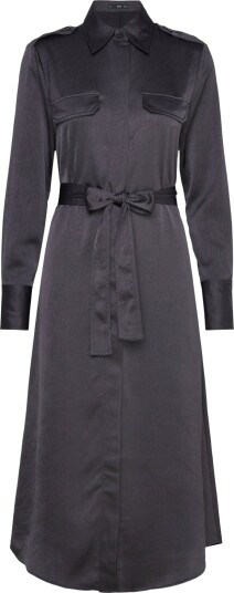 Mango | Satin Shirt Dress | XS