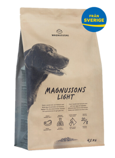 Magnussons Lett Tørrfôr for Hund 4,5 kg