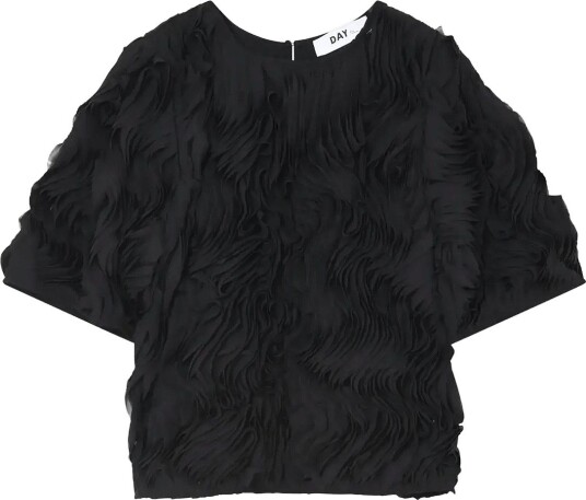 Day Birger et Mikkelsen Daytatiana Ruffled Lacy BLACK 40