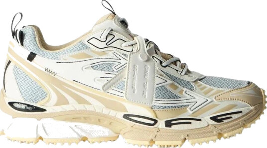Off White Herre Sko Beige 44 EU,