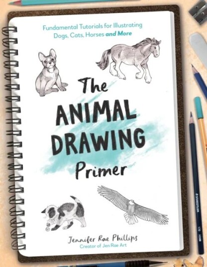 The Animal Drawing Primer Av Jennifer Rae Phillips