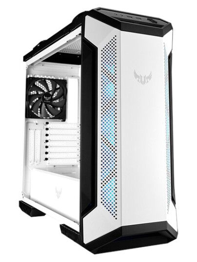 ASUS TUF Gaming GT501 - Kabinett - Miditower - Hvit ASUS TUF Gaming GT501 - Kabinett - Miditower - Hvit