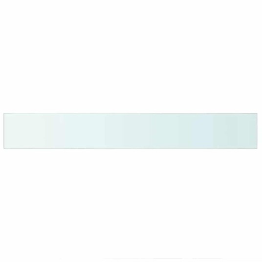 vidaXL Hyllepaneler 2 stk klart glass 90x12 cm vidaXL Hyllepaneler 2 stk klart glass 90x12 cm