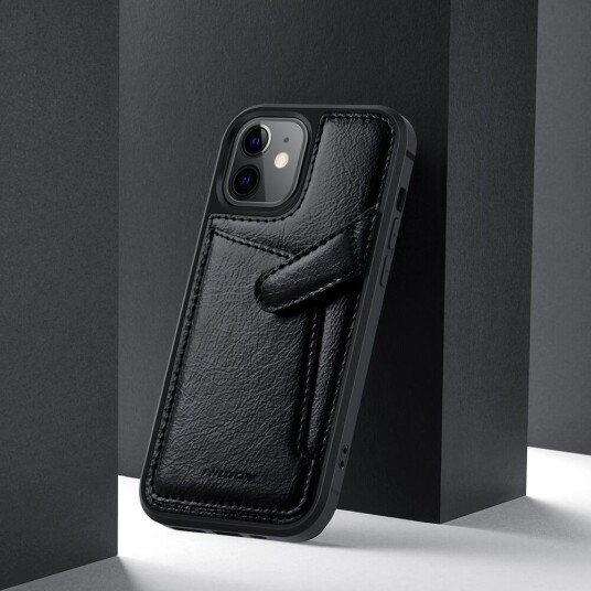 Nillkin Aoge skinntrekk (iPhone 12/12 Pro) Svart