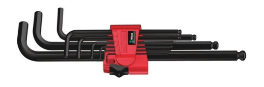 Wera L-Formet Hex-Nøkkelsett Metrisk 9 Stykker 2-10 mm Håndverktøy Wera L-Formet Hex-Nøkkelsett Metrisk 9 Stykker 2-10 mm Håndverktøy