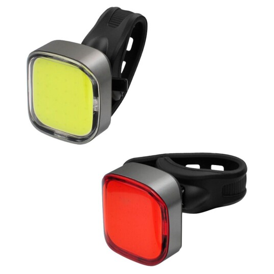 Flare Duo sykkellyssett (front/baklys) Flare Duo sykkellyssett (front/baklys)