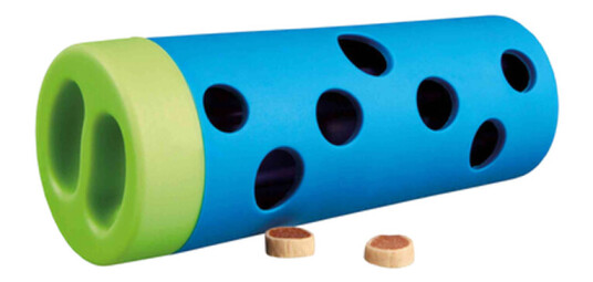 Snackrull For Hund I Naturgummi Blå 14 cm Snackrull For Hund I Naturgummi Blå 14 cm
