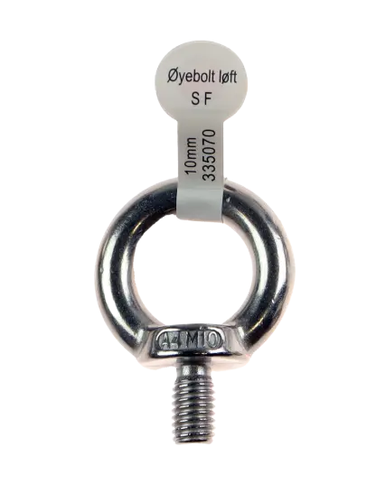 CAL Øyebolt løft Syrefast 10mm CAL Øyebolt løft Syrefast 10mm