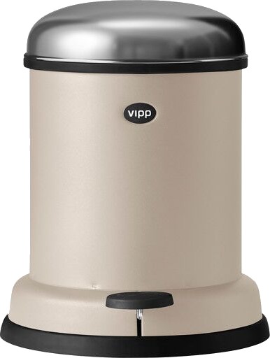 Vipp 14 Pedalbøtte Beige 8 L Vipp 14 Pedalbøtte Beige 8 L