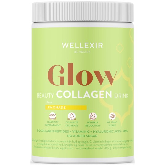 Wellexir Glow Beauty Drink Lemonade 360 g