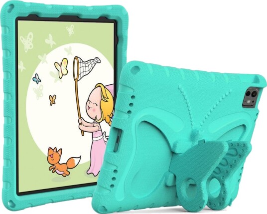 Trolsk Barnedeksel med Vinger (iPad Pro 11 (2024-2025)) - Turkis
