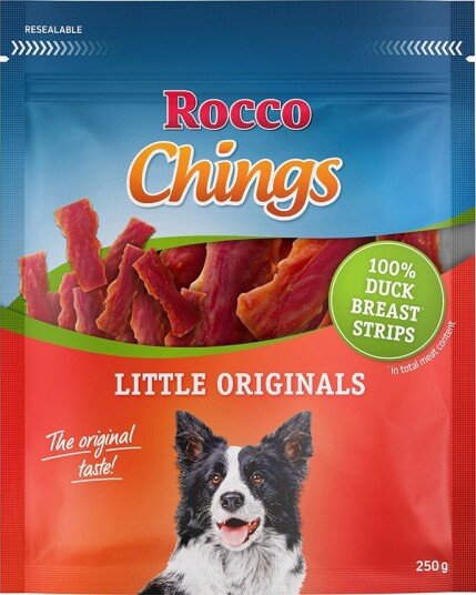 Rocco Chings Originals Andebryst I Korte Strimler 250 G