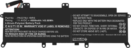 Coreparts Batteri Til Bærbar Pc Tilsvarer: Toshiba MBXTO-BA0067