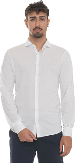 Gran Sasso Herre Skjorter Hvit 4XL,