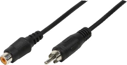 LogiLink Audio cable 1x Cinch male to 1x Cinch fem