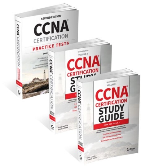 CCNA Certification Study Guide Volume 1, Volume 2, and Practice Tests Kit Exam 200301 v1.1